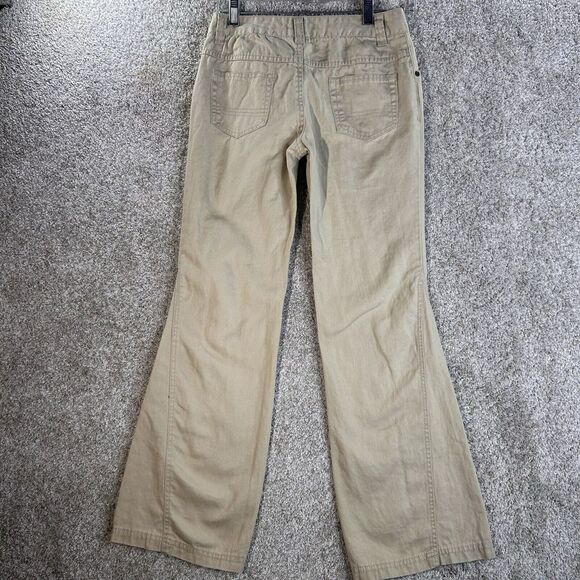 The Cheetah Girls Embroidered Jeans Girls Size 14 Flare Beige‎ - Picture 2 of 10